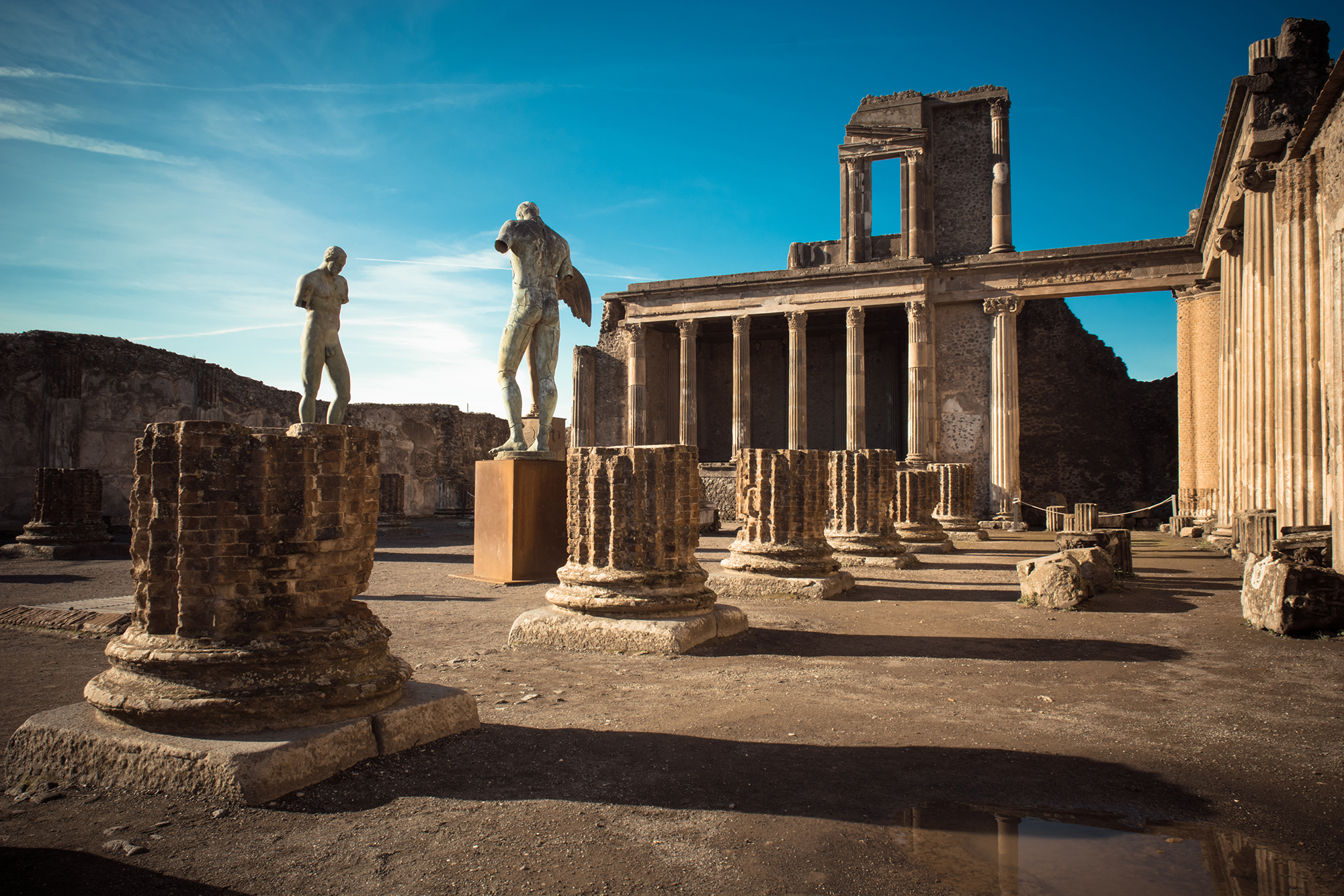 Visita guidata di Pompei per piccoli gruppi con guida professionista